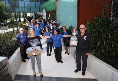 134 care hampers delivered to frontline health workers