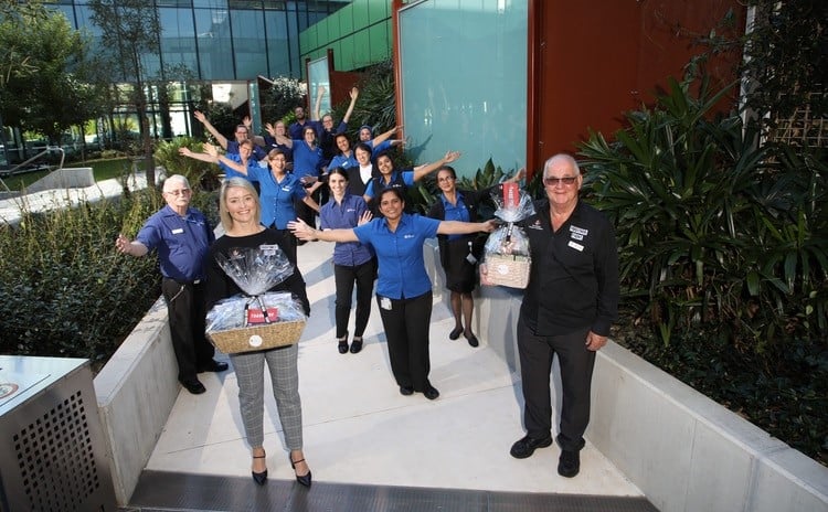 134 care hampers delivered to frontline health workers