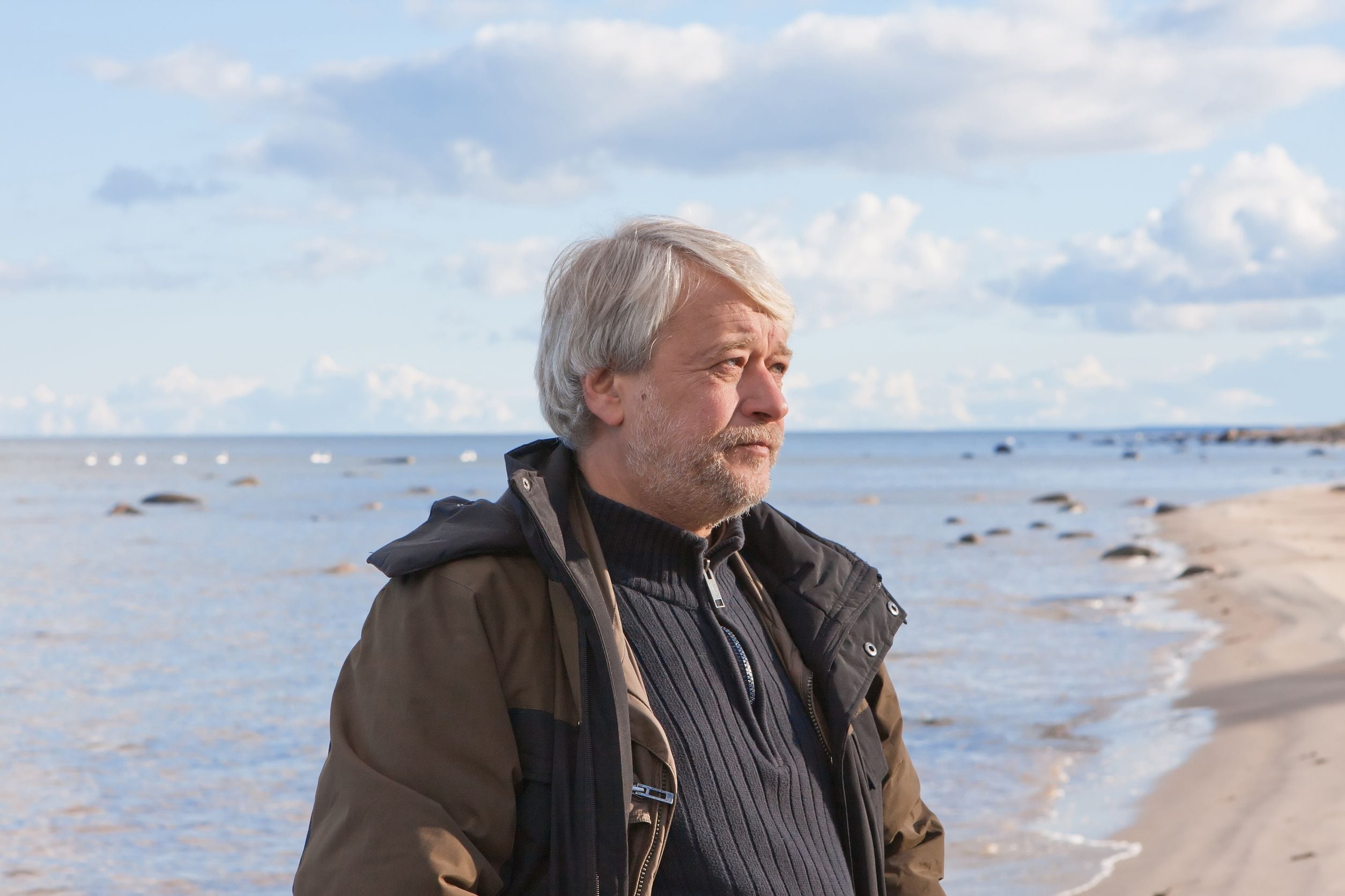 Man at the beach