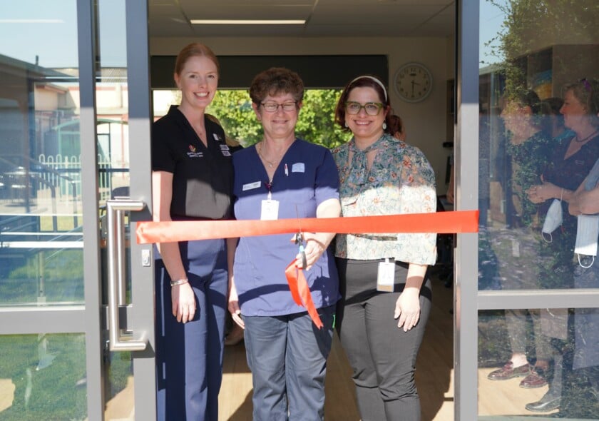 Whittaker Ward ribbon to celebrate Noarlunga Hospital redevelopment