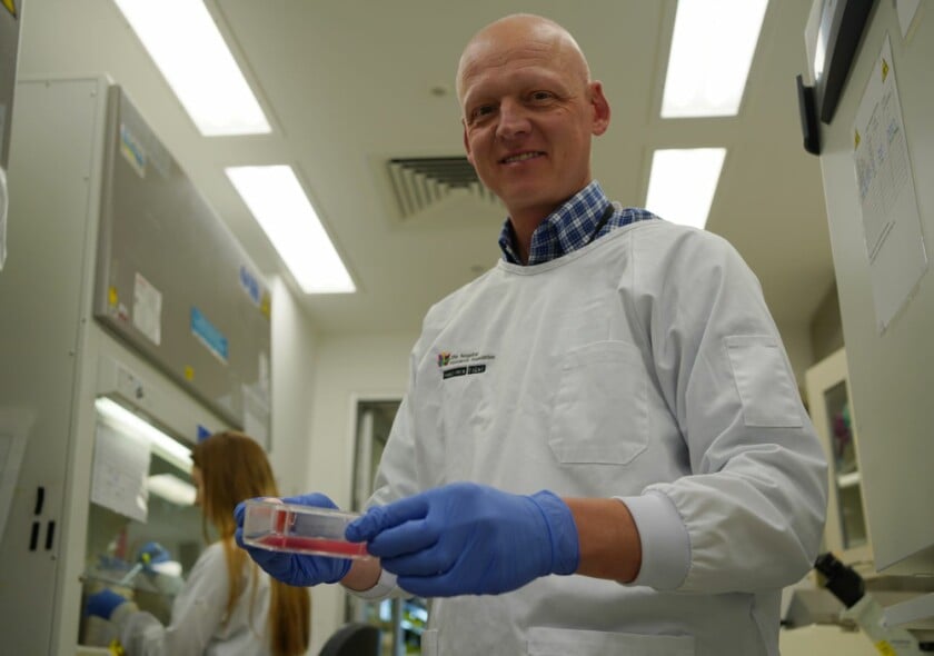 Multiple myeloma researcher Dr Krzysztof Mrozik