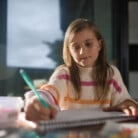 Edwina writing in her book