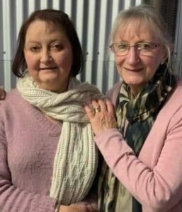 Bernadette and her mother