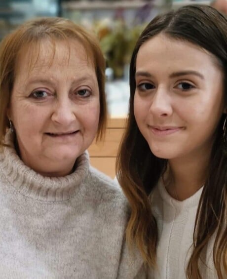 Bernadette and her daughter, Cassidy