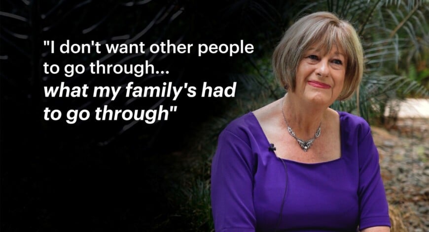 Lou is leaving a legacy of health with a gift in her will