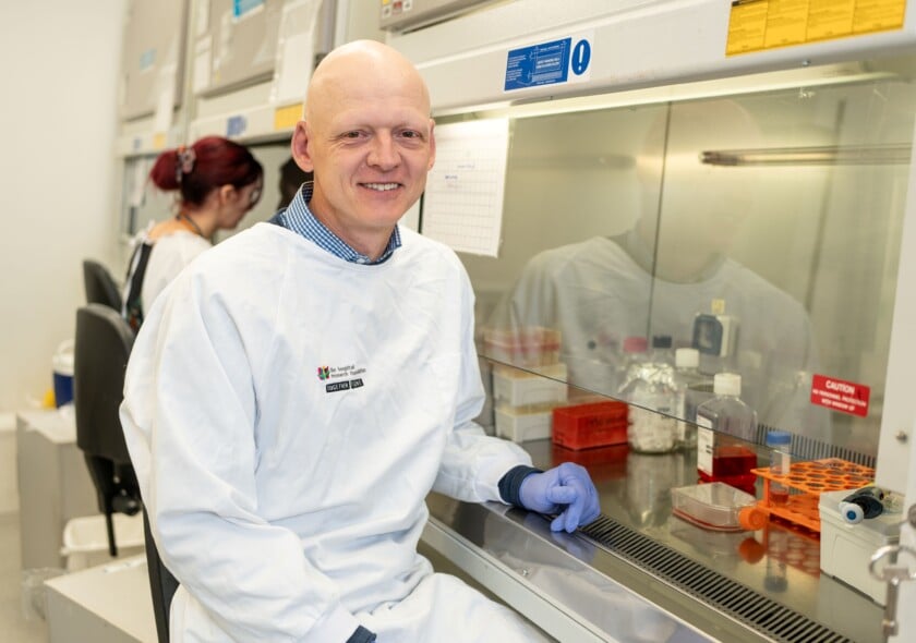 Multiple myeloma researcher Dr Krzysztof Mrozik