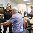 Exercise at the Brain x Body Fitness Studio.