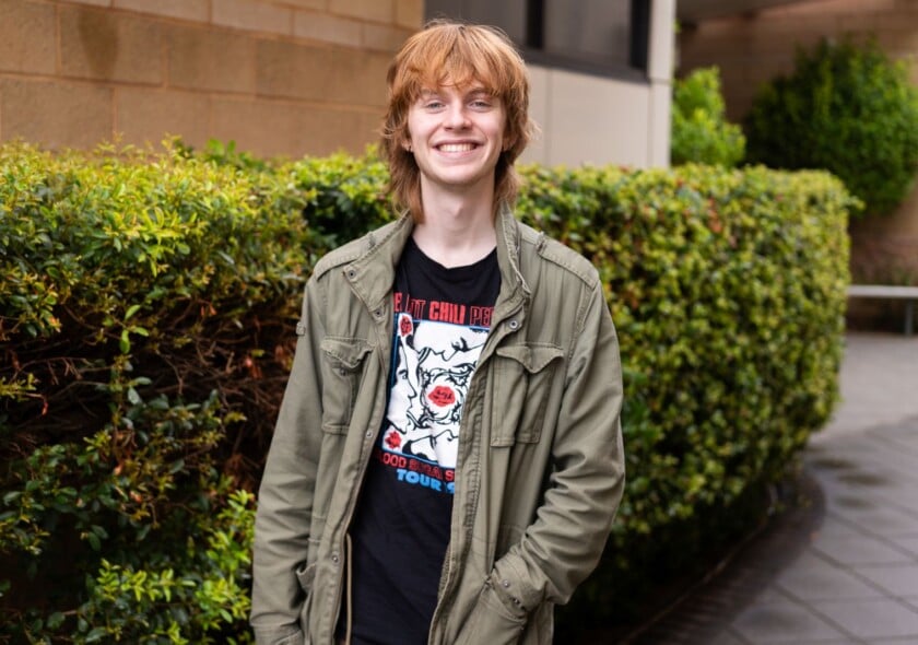 Ethan Andrews, who lives with juvenile arthritis.